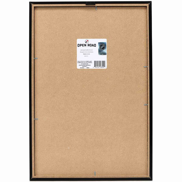 New York Rangers Team Spirit Framed Wood Wall Decor Open Road Brands